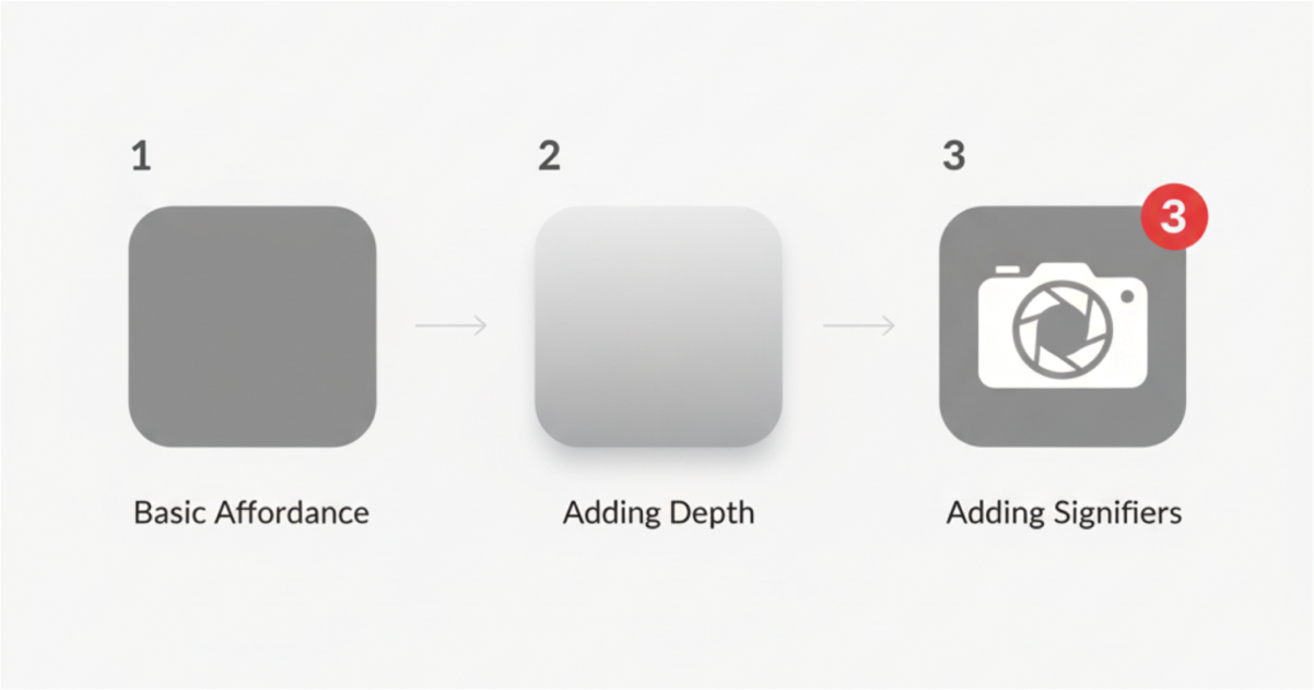 カメラアプリのシグニファイア