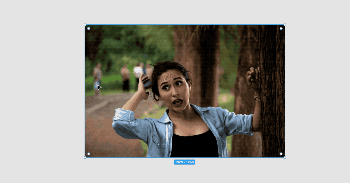 人物写真の背景を切り抜くデモ