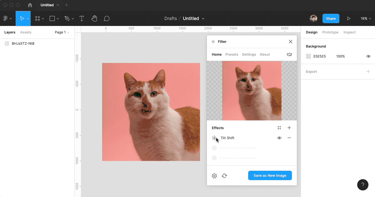 Filterプラグインでエフェクトを適用する操作デモ(その2)
