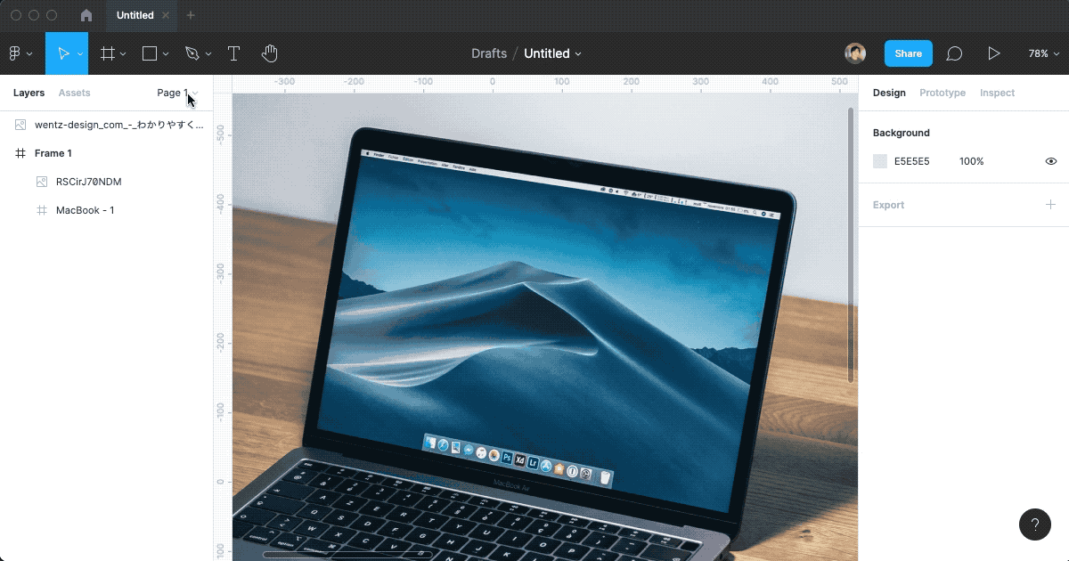 import-mockup-from-unsplash