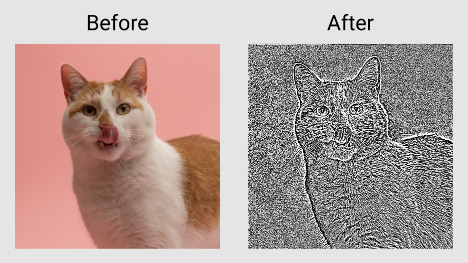 明るさ調整エフェクトの適用結果