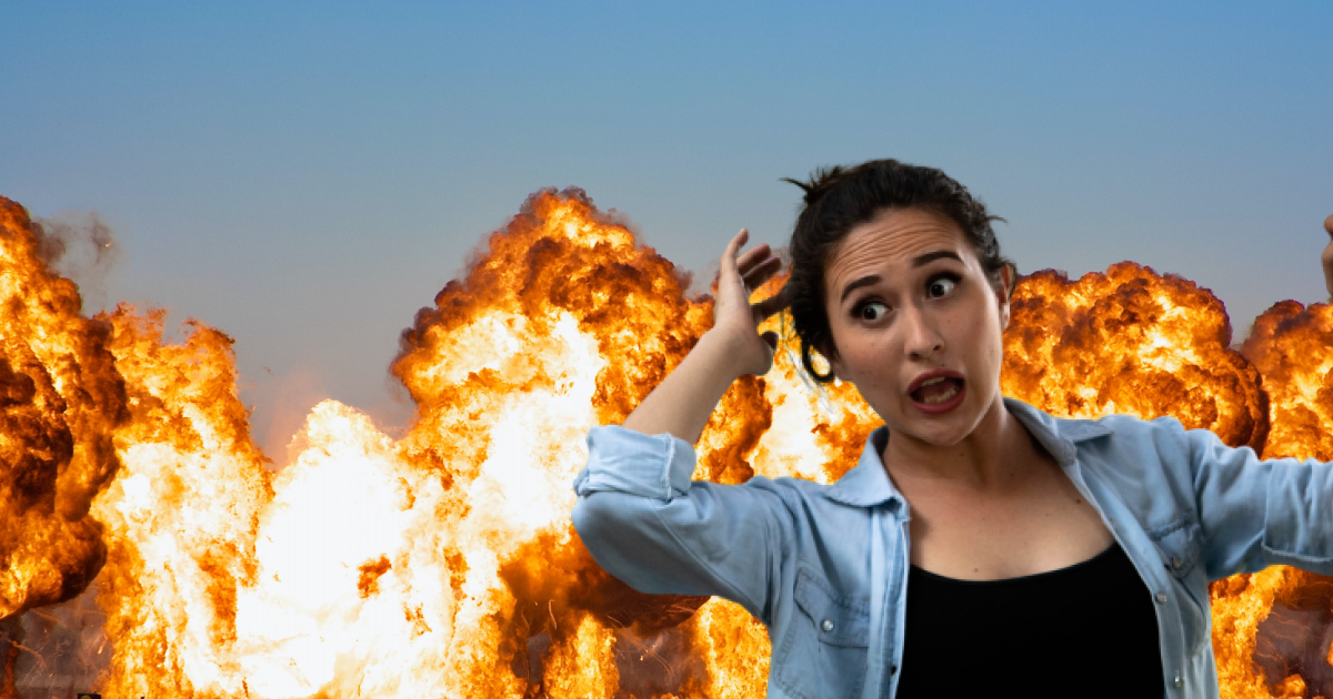 背景を切り抜いた人物の合成画像